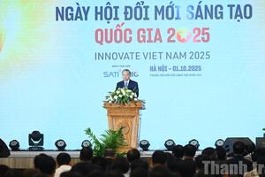 Tổng Bí thư Tô Lâm dự Lễ hưởng ứng Ngày hội Đổi mới sáng tạo quốc gia