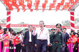 Tổng Bí thư Tô Lâm dự khởi công trường phổ thông nội trú tại Đắk Lắk