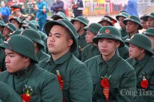 Lễ giao quân 2026: Khi thế hệ Gen Z tự hào khoác áo lính