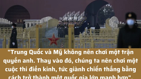 Trung Quốc: 'Chúng tôi không tha thiết trở thành cường quốc số 1 thế giới'
