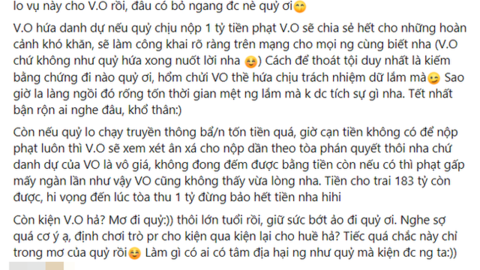 Vy Oanh tiết lộ có người sắp thua kiện mình, khẳng định sẽ làm điều này sau khi được bồi thường 1 tỷ đồng