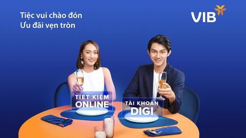 Nhận ngay hàng ngàn giải thưởng tiền mặt khi giao dịch tại VIB trong dịp Tết 2023