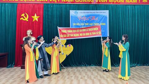Sáng tạo trong tuyên truyền Luật Phòng, chống bạo lực gia đình