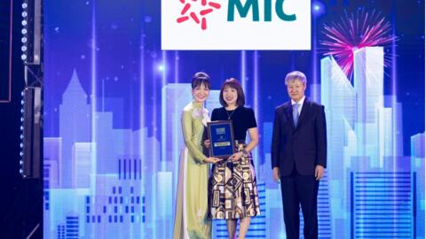 Bảo hiểm Quân đội thăng hạng, được vinh danh Top 3 nơi làm việc tốt nhất ngành bảo hiểm