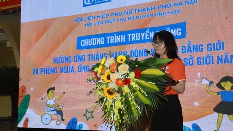 Thúc đẩy bình đẳng giới cho phụ nữ và trẻ em gái