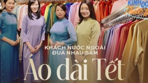 Nhiều cửa hàng may đo áo dài Tết năm nay “kín lịch” trước dịp lễ Giáng Sinh, khách Hàn, Nhật đặt đơn liên tục