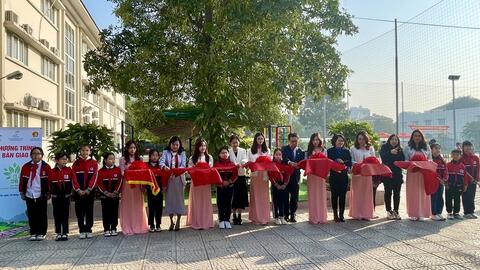 Bàn giao công trình dự án “Công viên xanh trong lòng thành phố” năm 2023