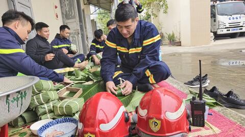 Những người lính phòng cháy vì sự bình yên cho Nhân dân