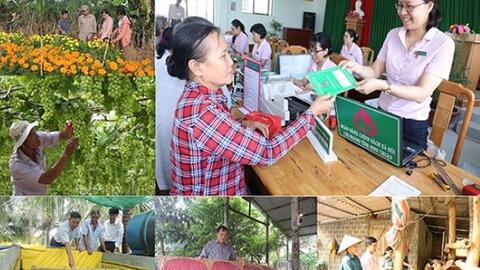 Tín dụng chính sách góp phần thực hiện tốt các chính sách an sinh xã hội