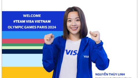 Nguyễn Thùy Linh góp mặt với vai trò thành viên Team Visa