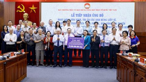Nghĩa cử cao đẹp tri ân người tham gia chiến dịch Điện Biên Phủ