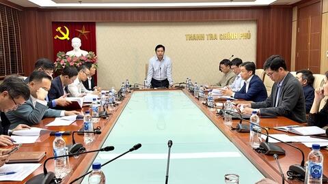 Thanh tra Chính phủ thành lập Hội đồng tư vấn dự thảo thông tư