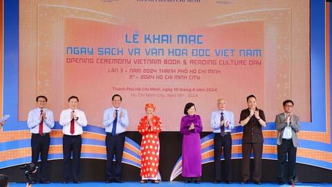 TP Hồ Chí Minh tổ chức sôi nổi Ngày Sách và Văn hóa đọc Việt Nam