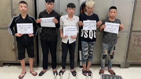 Yên Thành (Nghệ An): Bắt khẩn cấp nhóm thanh niên gây thương tích cho người đi đường