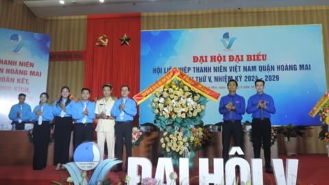 Anh Võ Minh Phương tái đắc cử Chủ tịch Hội LHTN quận Hoàng Mai