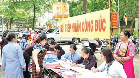Công điện của Thủ tướng về tăng cường quản lý tiền công đức