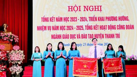 Huyện Thanh Trì ứng dụng hiệu quả công nghệ số vào giáo dục