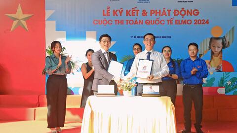 Khởi động cuộc thi Toán quốc tế ELMO 2024 lần đầu tiên tại Việt Nam