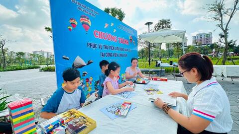 Thư viện lưu động lan tỏa văn hóa đọc trong cộng đồng