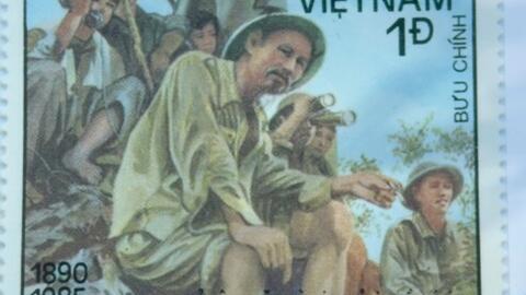 Ấn tượng với bộ sưu tập tem về Bác Hồ