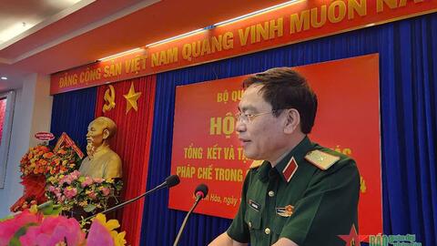 Tập huấn công tác pháp chế toàn quân