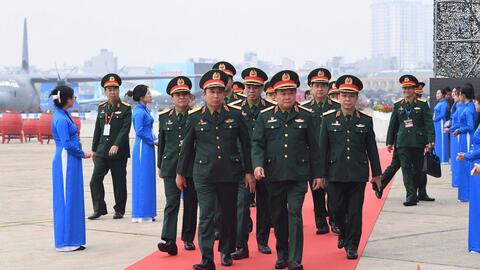 Tổng duyệt Lễ khai mạc triển lãm Quốc phòng Quốc tế 2024
