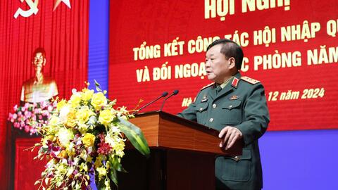 Bộ Quốc phòng tổng kết Công tác hội nhập quốc tế và đối ngoại quốc phòng năm 2024