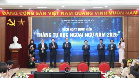 Hà Nội kích hoạt tháng tự học ngoại ngữ