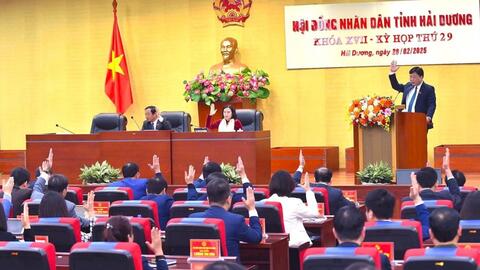 Hải Dương: Thông qua nghị quyết về sắp xếp tổ chức bộ máy