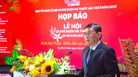 Nhiều hoạt động sôi nổi tại Lễ hội cà phê Buôn Ma Thuột năm 2025