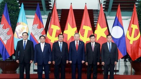 Tăng cường đoàn kết, gia tăng hiệu quả hợp tác, kết nối Việt Nam - Lào - Campuchia