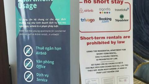 TP Hồ Chí Minh cấm cho thuê căn hộ chung cư ngắn ngày