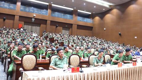 Nâng cao nghiệp vụ PCCC, CNCH cho lực lượng an ninh cơ sở