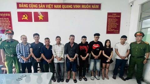 Khởi tố nhóm đối tượng khiêng quan tài trước chợ Bến Thành