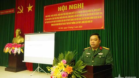 Sư đoàn 308 (Quân đoàn 12): Đẩy mạnh tuyên truyền pháp luật về phòng, chống tham nhũng, tiêu cực