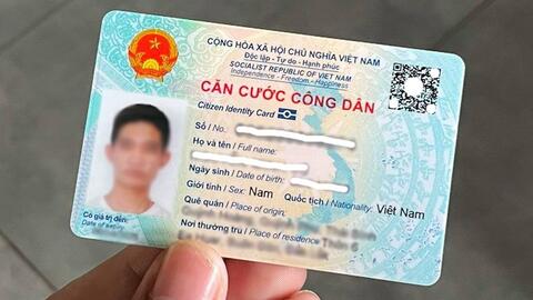 Cấp đổi căn cước công dân miễn phí khi sáp nhập địa giới hành chính
