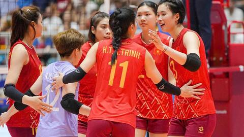 Link xem trực tiếp bóng chuyền nữ Việt Nam và Kazakhstan, bán kết AVC Nations Cup 2025