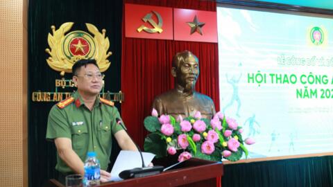 30 đoàn vận động viên tranh tài tại Hội thao Công an Thủ đô