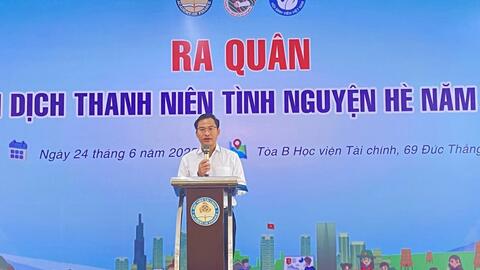 Sức trẻ Tài chính thắp sáng hè tình nguyện xuyên 10 tỉnh, thành