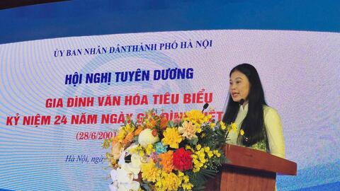 Lan tỏa, tôn vinh gia đình văn hóa tiêu biểu Thủ đô