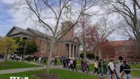 Mỹ: Đại học Harvard công bố phương án đầu tiên hỗ trợ sinh viên quốc tế