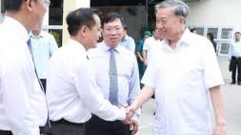 Tổng Bí thư Tô Lâm khảo sát thực tế mô hình tổ chức chính quyền địa phương 2 cấp tại TP Hồ Chí Minh