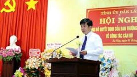 Tiến sĩ Bùi Hồng Quý làm Giám đốc Sở Tư pháp tỉnh Đắk Lắk
