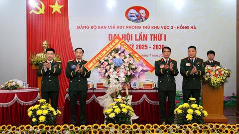 Ban Chỉ huy phòng thủ khu vực đầu tiên của Hà Nội tổ chức đại hội