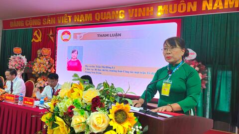 Đồng chí Vũ Dư Hùng giữ chức Chủ tịch Ủy ban MTTQ Việt Nam phường Tùng Thiện nhiệm kỳ 2025-2030.