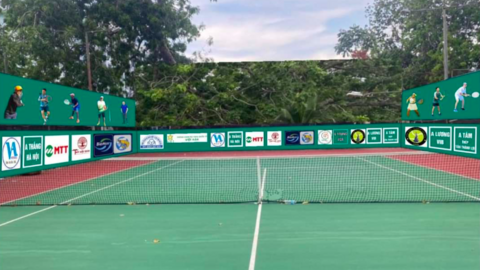 Giải Quần vợt Hoài Khương sẵn sàng tranh đấu