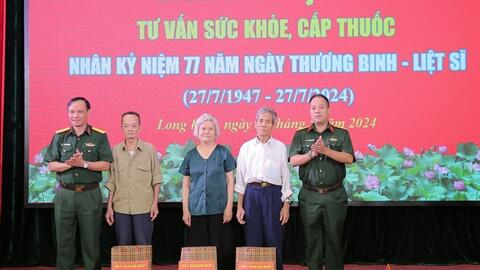 Khám, tư vấn sức khỏe miễn phí cho đối tượng chính sách