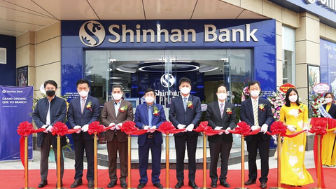 Ngân hàng Shinhan khai trương thêm 2 chi nhánh, phòng giao dịch