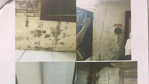 Hà Nội: Gần 100 hộ dân khu tập thể Kim Liên kêu cứu vì tường nhà nứt toác do ảnh hưởng từ công trình đang xây dựng bên cạnh