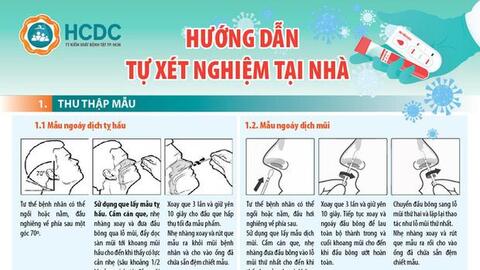 Hướng dẫn test nhanh COVID-19 tại nhà, nếu kết quả xét nghiệm dương tính, người dân cần làm ngay một việc